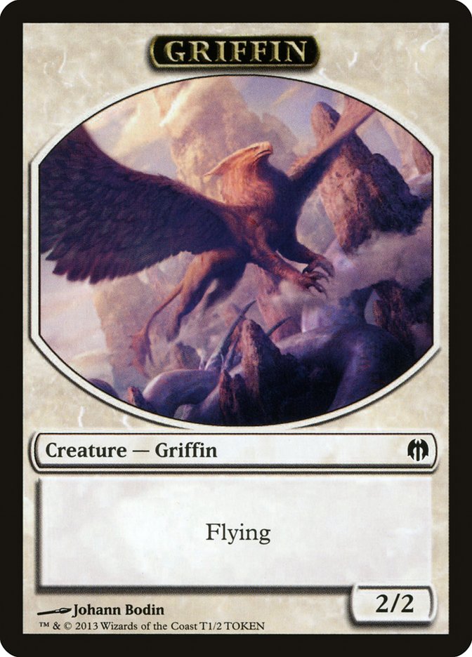 Griffin Token [Duel Decks: Heroes vs. Monsters Tokens] | The CG Realm