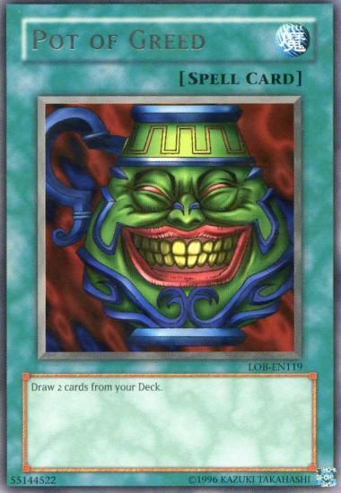 Pot of Greed [LOB-EN119] Rare | The CG Realm