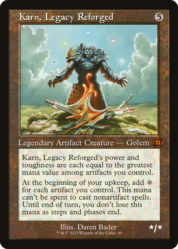 Karn, Legacy Reforged (Retro) [March of the Machine: The Aftermath] | The CG Realm