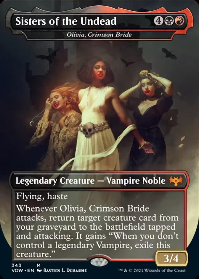 Olivia, Crimson Bride - Sisters of the Undead [Innistrad: Crimson Vow] | The CG Realm