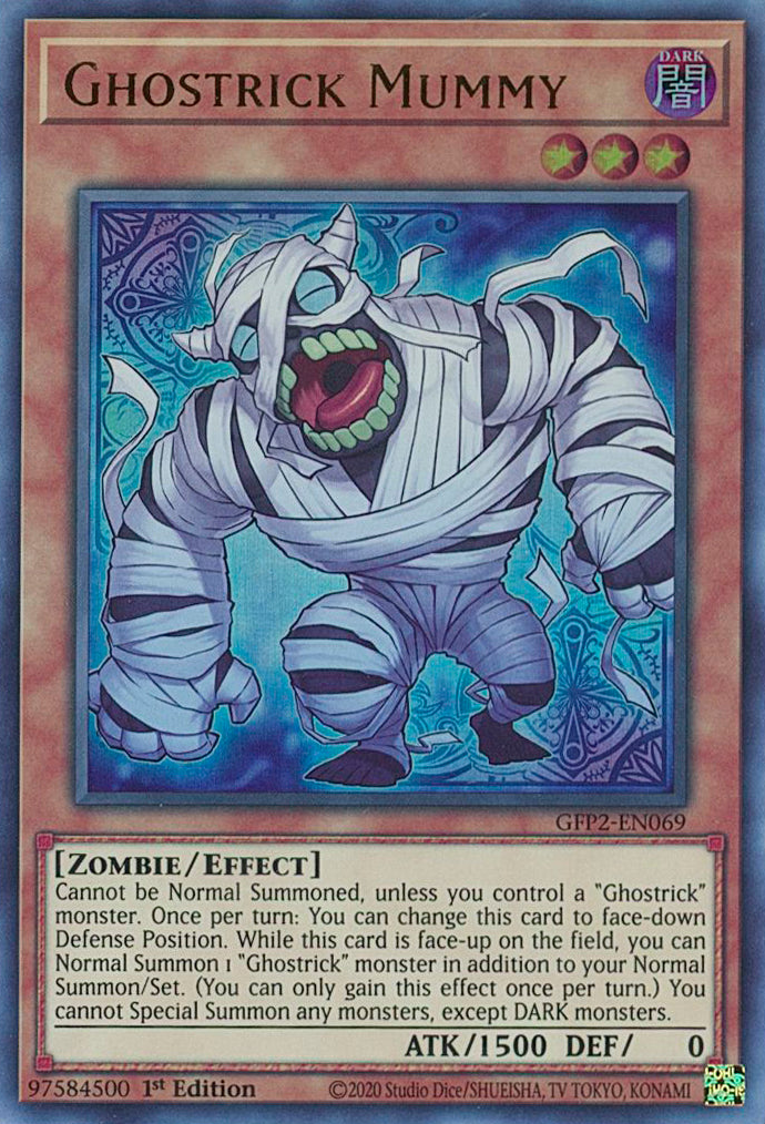 Ghostrick Mummy [GFP2-EN069] Ultra Rare | The CG Realm