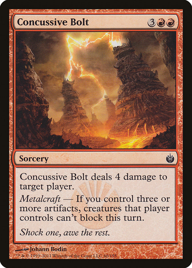 Concussive Bolt [Mirrodin Besieged] | The CG Realm