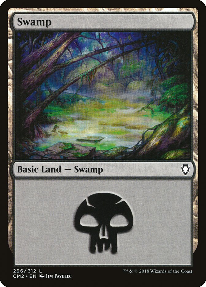 Swamp (296) [Commander Anthology Volume II] | The CG Realm