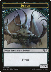 Demon (013/036) // Zombie (016/036) Double-Sided Token [Commander 2014 Tokens] | The CG Realm