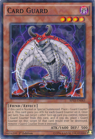 Card Guard [BP03-EN065] Shatterfoil Rare | The CG Realm