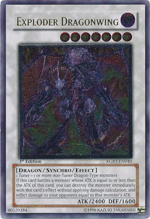 Exploder Dragonwing [RGBT-EN040] Ultimate Rare | The CG Realm