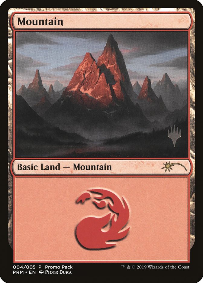 Mountain (4) [Core Set 2020 Promo Pack] | The CG Realm