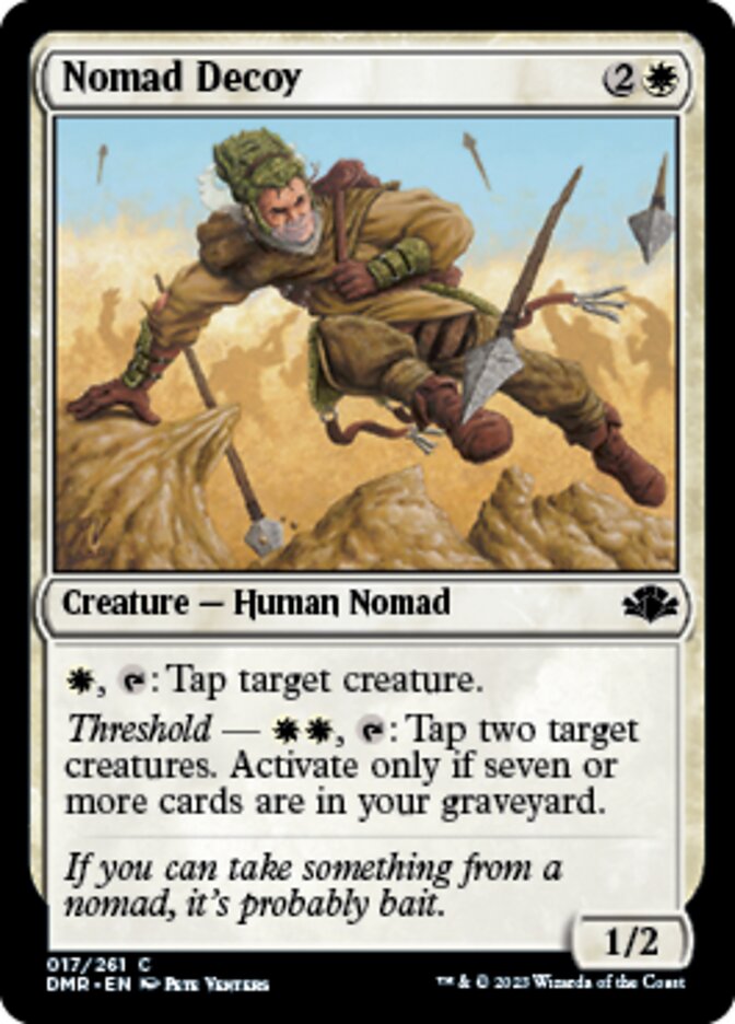 Nomad Decoy [Dominaria Remastered] | The CG Realm