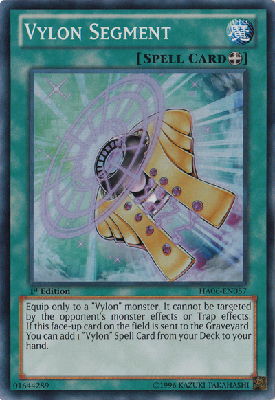 Vylon Segment [HA06-EN057] Super Rare | The CG Realm