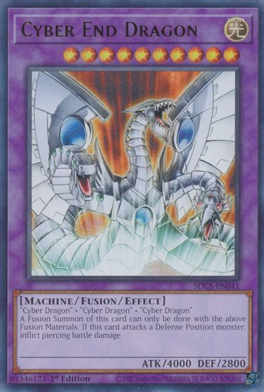 Cyber End Dragon [SDCS-EN041] Ultra Rare | The CG Realm