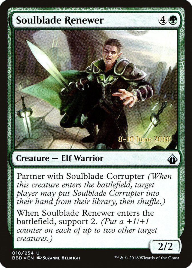 Soulblade Renewer [Battlebond Prerelease Promos] | The CG Realm