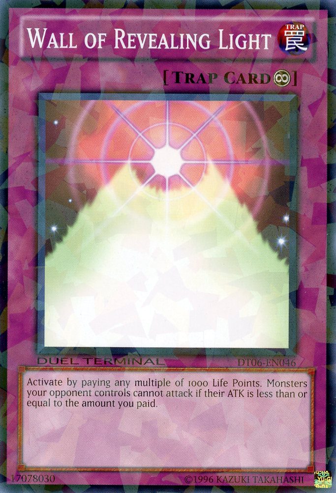 Wall of Revealing Light [DT06-EN046] Common | The CG Realm