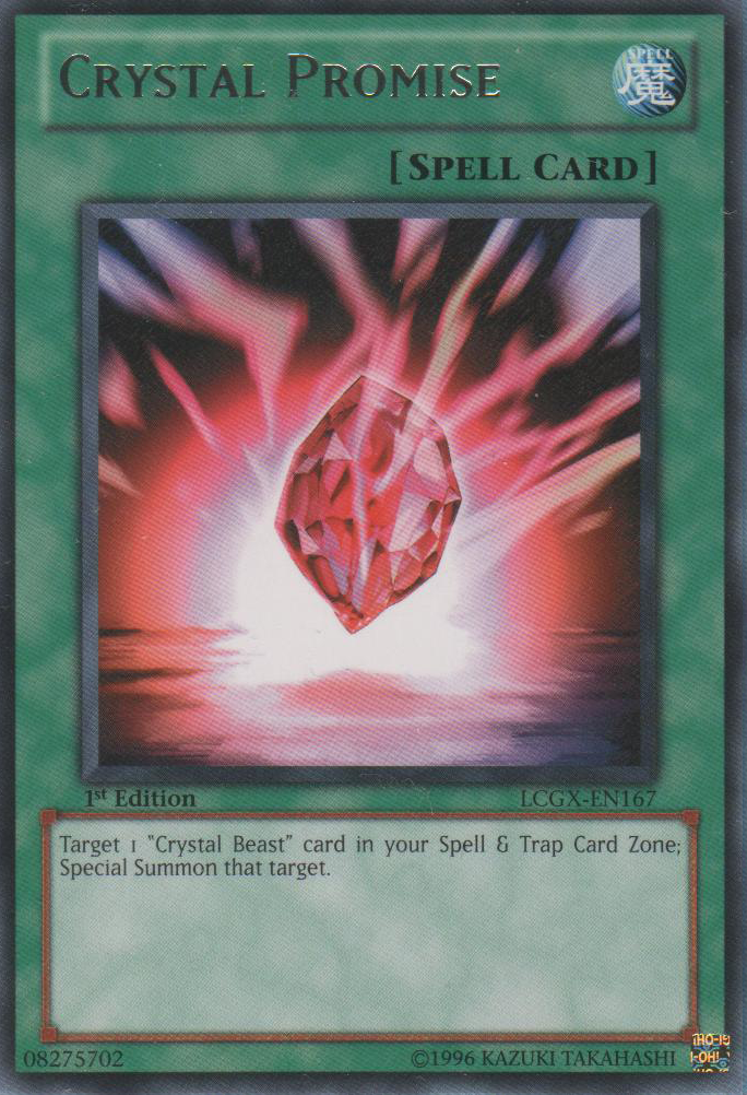 Crystal Promise [LCGX-EN167] Rare | The CG Realm