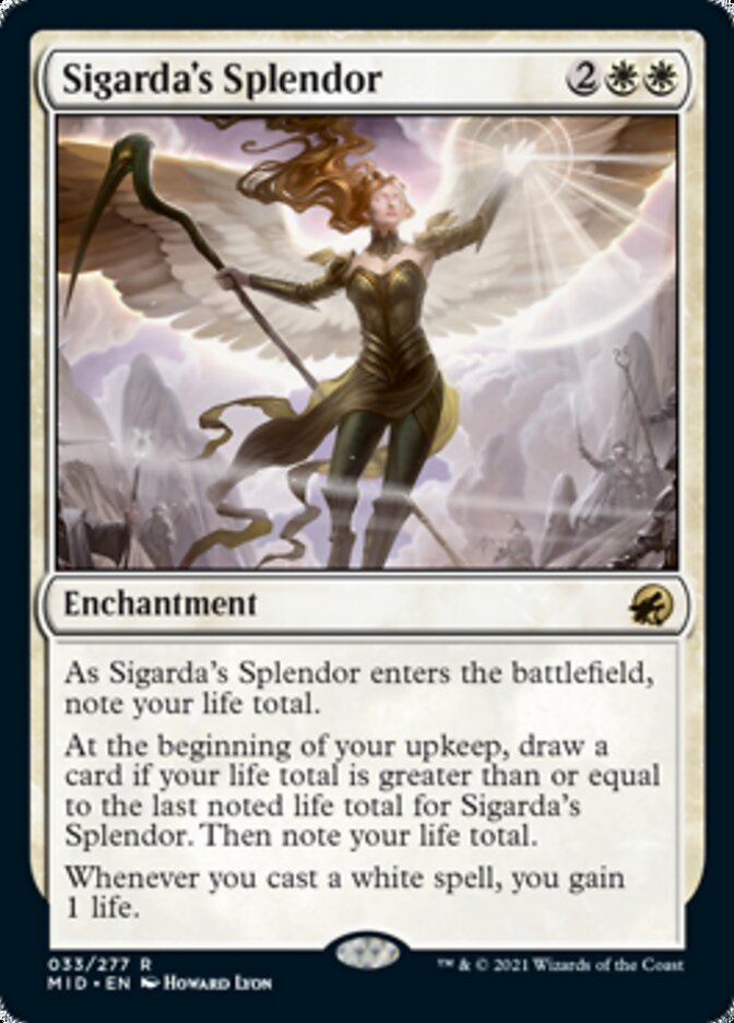 Sigarda's Splendor [Innistrad: Midnight Hunt] | The CG Realm