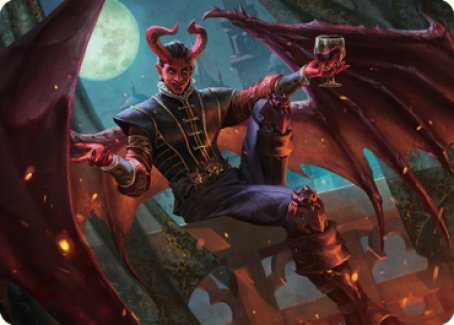 Raphael, Fiendish Savior Art Card (40) [Commander Legends: Battle for Baldur's Gate Art Series] | The CG Realm