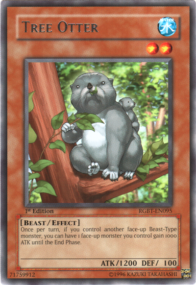 Tree Otter [RGBT-EN095] Rare | The CG Realm