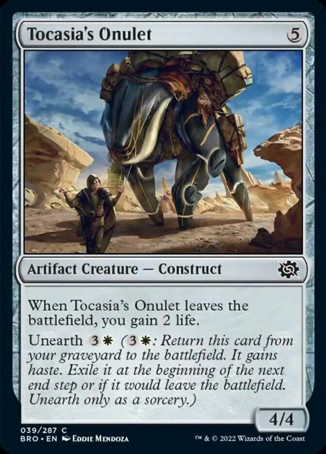 Tocasia's Onulet [The Brothers' War] | The CG Realm