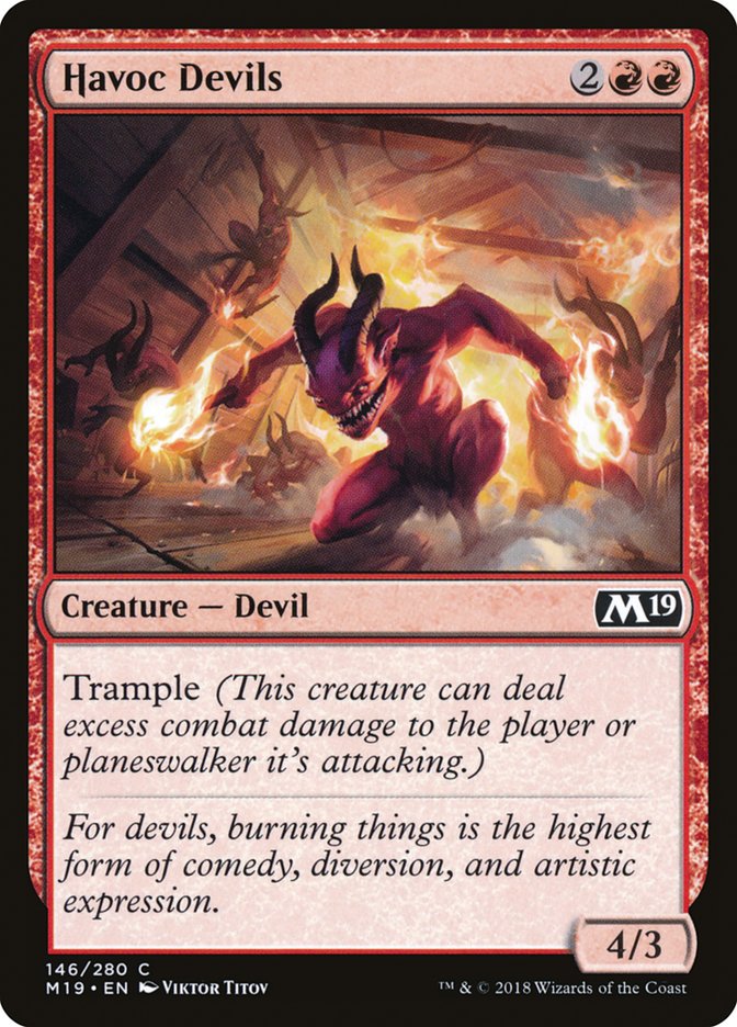 Havoc Devils [Core Set 2019] | The CG Realm