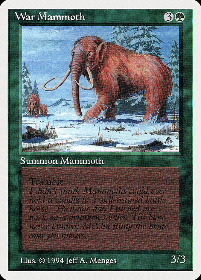 War Mammoth [Summer Magic / Edgar] | The CG Realm