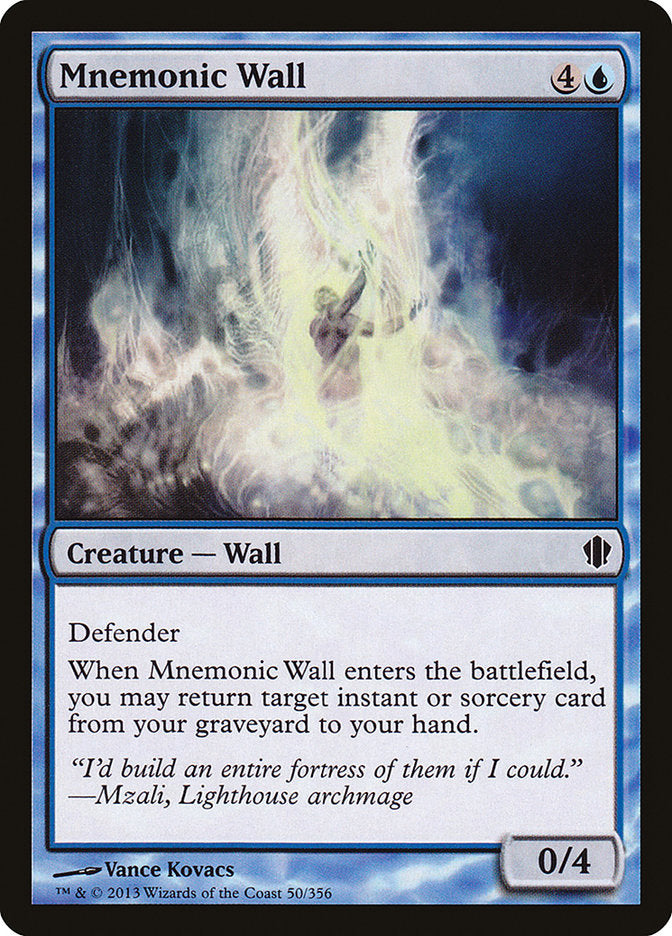 Mnemonic Wall [Commander 2013] | The CG Realm