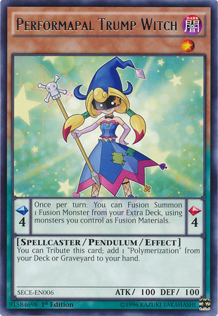 Performapal Trump Witch [SECE-EN006] Rare | The CG Realm