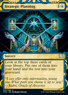 Strategic Planning (Foil Etched) [Strixhaven: School of Mages Mystical Archive] | The CG Realm