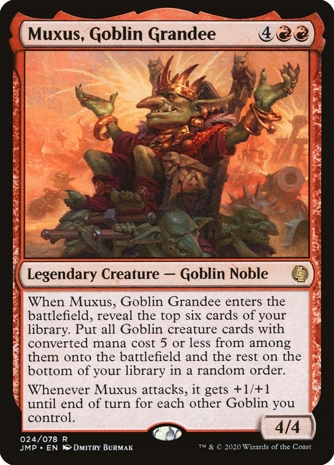 Muxus, Goblin Grandee [Jumpstart] | The CG Realm