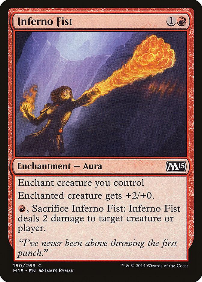 Inferno Fist [Magic 2015] | The CG Realm