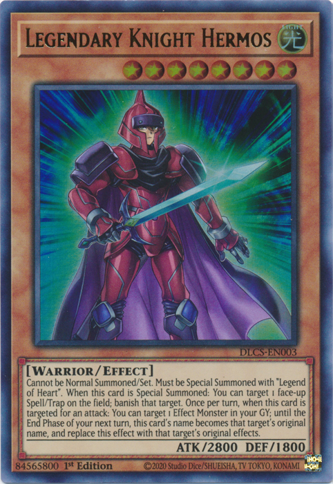 Legendary Knight Hermos [DLCS-EN003] Ultra Rare | The CG Realm