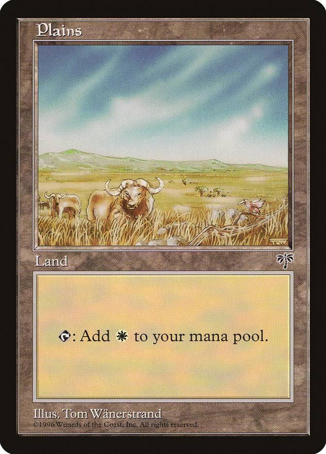 Plains (Oxen / Signature on Right) [Mirage] | The CG Realm