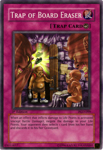 Trap of Board Eraser [PGD-099] Super Rare | The CG Realm