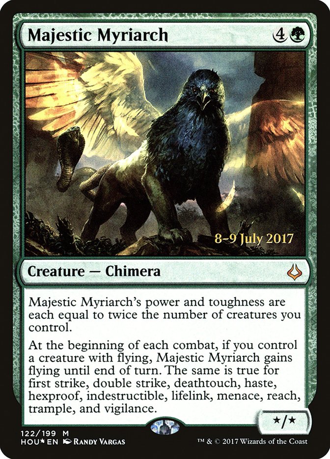 Majestic Myriarch [Hour of Devastation Prerelease Promos] | The CG Realm