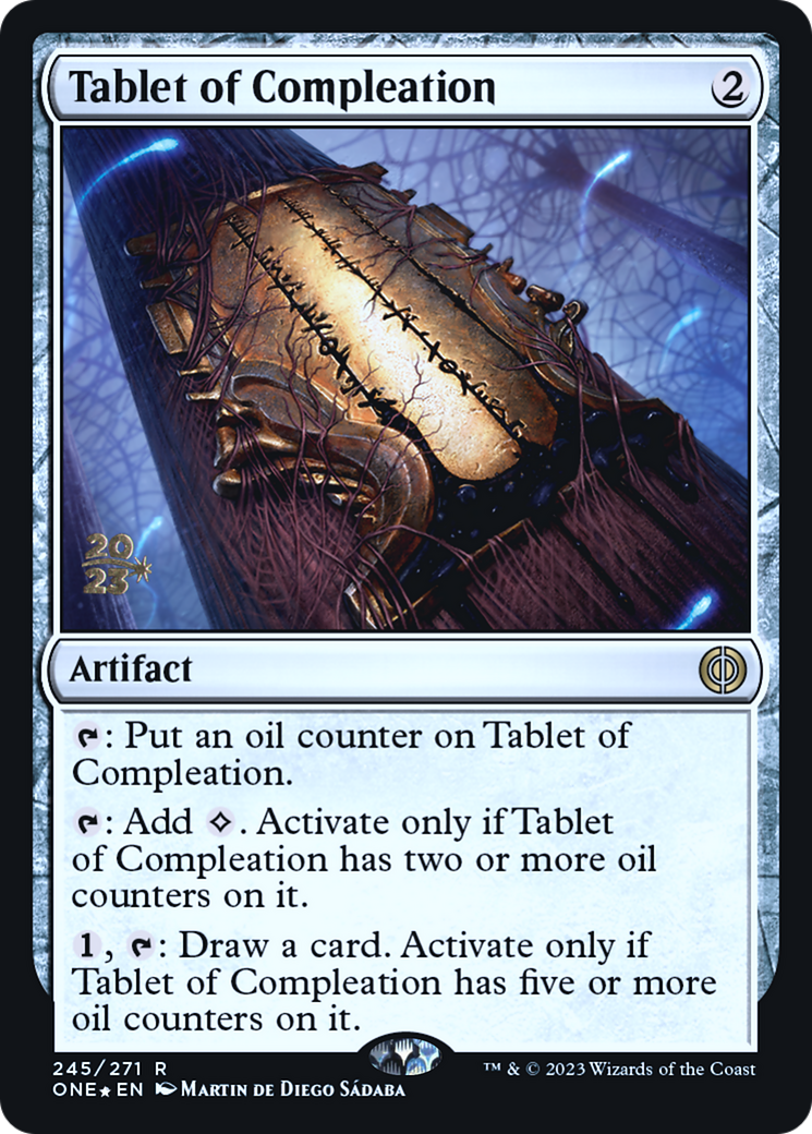 Tablet of Compleation [Phyrexia: All Will Be One Prerelease Promos] | The CG Realm