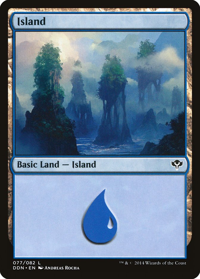 Island (77) [Duel Decks: Speed vs. Cunning] | The CG Realm