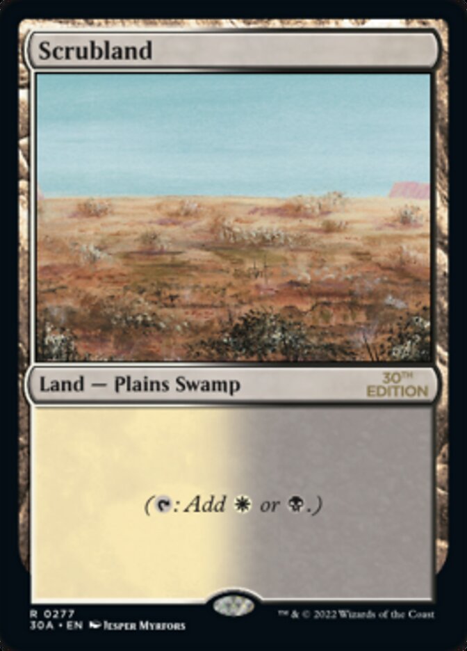 Scrubland [30th Anniversary Edition] | The CG Realm