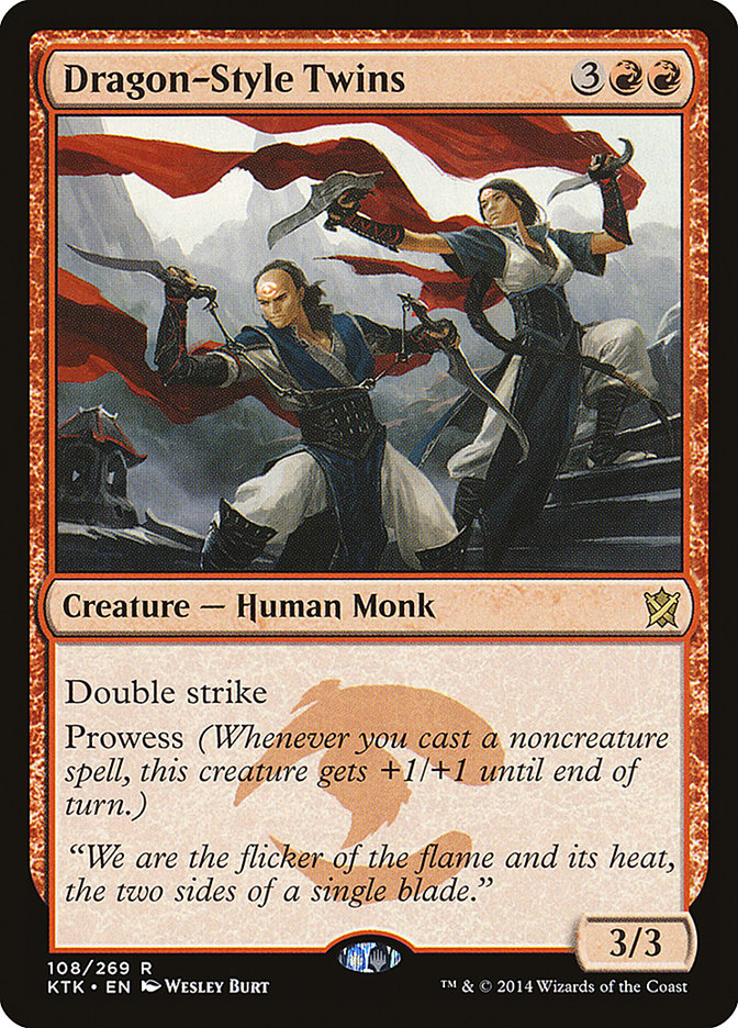 Dragon-Style Twins [Khans of Tarkir] | The CG Realm