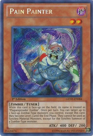 Pain Painter [GENF-EN084] Secret Rare | The CG Realm