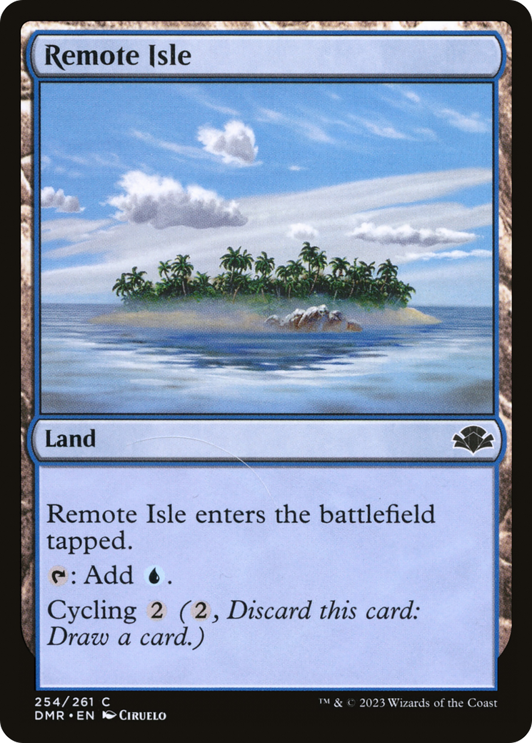 Remote Isle [Dominaria Remastered] | The CG Realm