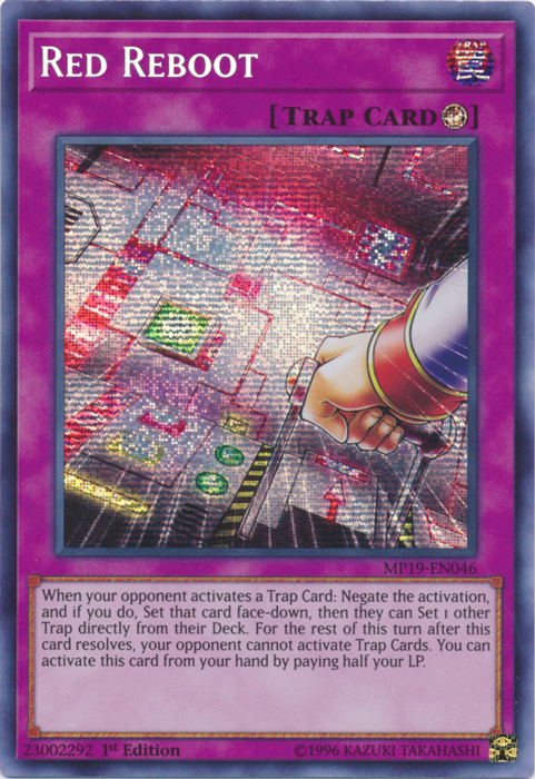 Red Reboot [MP19-EN046] Prismatic Secret Rare | The CG Realm