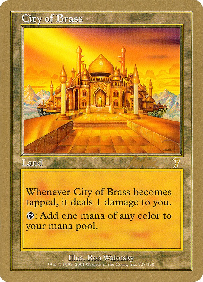 City of Brass (Brian Kibler) [World Championship Decks 2002] | The CG Realm