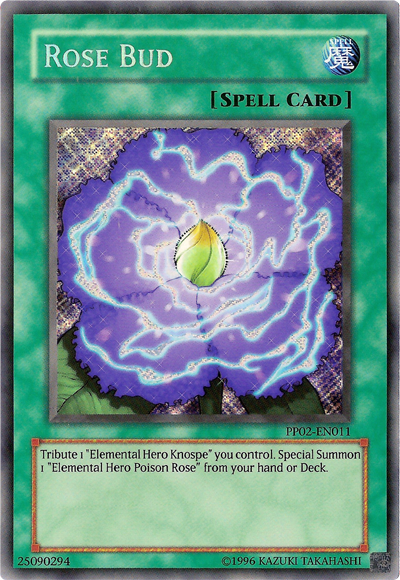 Rose Bud [PP02-EN011] Secret Rare | The CG Realm