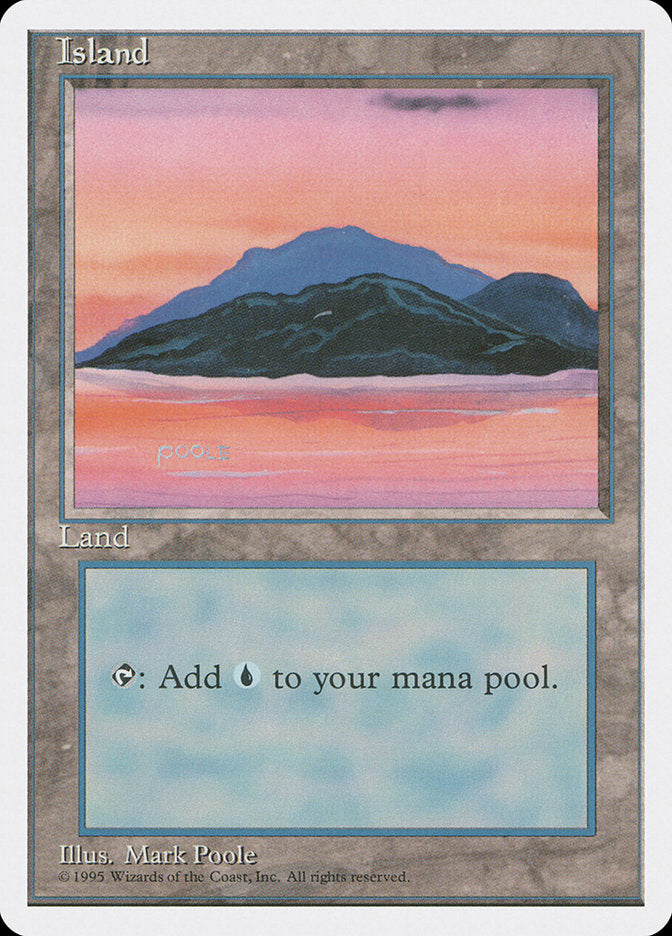 Island (Sunset / Signature on Left) [Fourth Edition] | The CG Realm