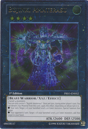 Bujinki Amaterasu [PRIO-EN052] Ultimate Rare | The CG Realm