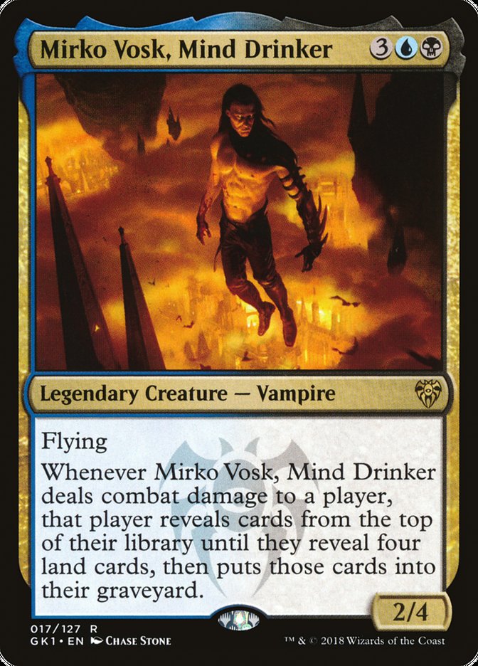 Mirko Vosk, Mind Drinker [Guilds of Ravnica Guild Kit] | The CG Realm