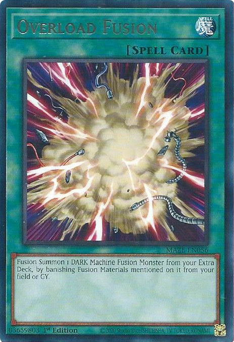 Overload Fusion [MAZE-EN056] Rare | The CG Realm