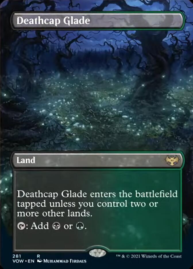 Deathcap Glade (Borderless Alternate Art) [Innistrad: Crimson Vow] | The CG Realm