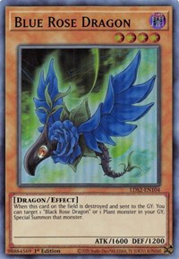 Blue Rose Dragon (Purple) [LDS2-EN104] Ultra Rare | The CG Realm