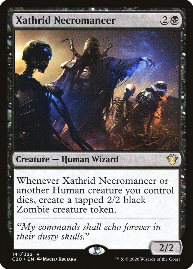 Xathrid Necromancer [Commander 2020] | The CG Realm