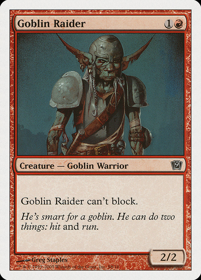 Goblin Raider [Ninth Edition] | The CG Realm