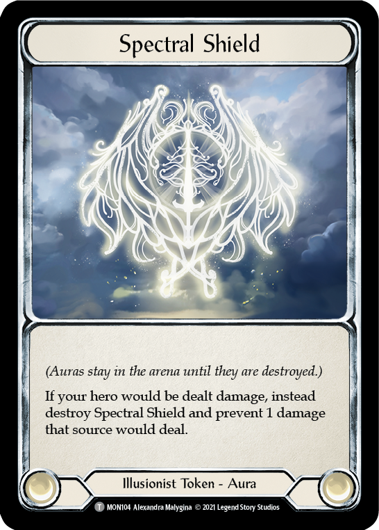 Spectral Shield // Soul Shackle [MON104 // MON186] (Monarch)  1st Edition Normal | The CG Realm